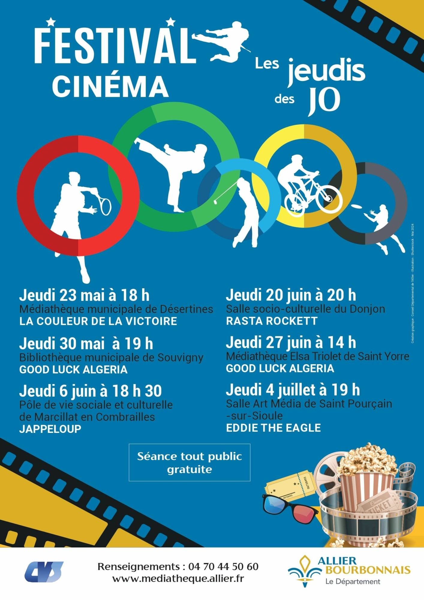 Festival « Les jeudis des JO »