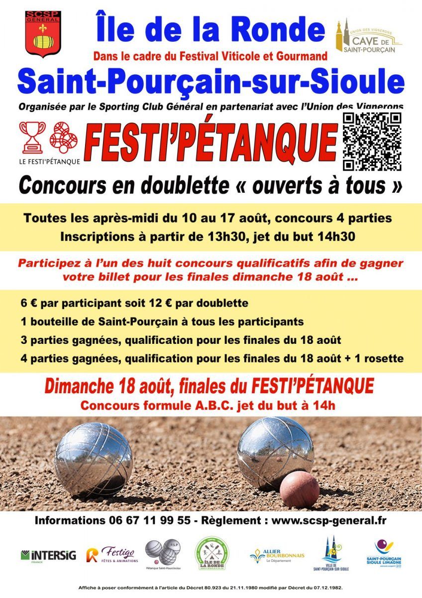 Festi’pétanque du Festival Viticole et Gourmand