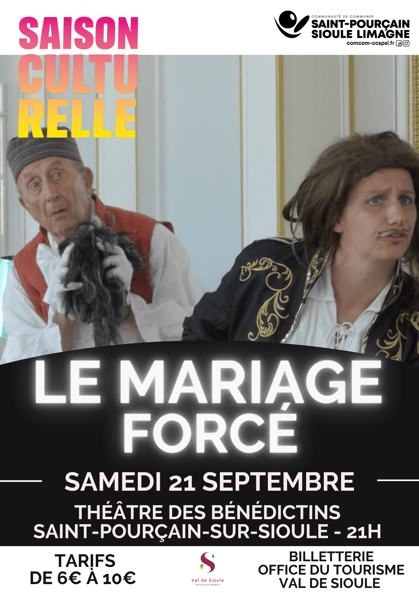 Pièce de théâtre « Le Mariage Forcé »