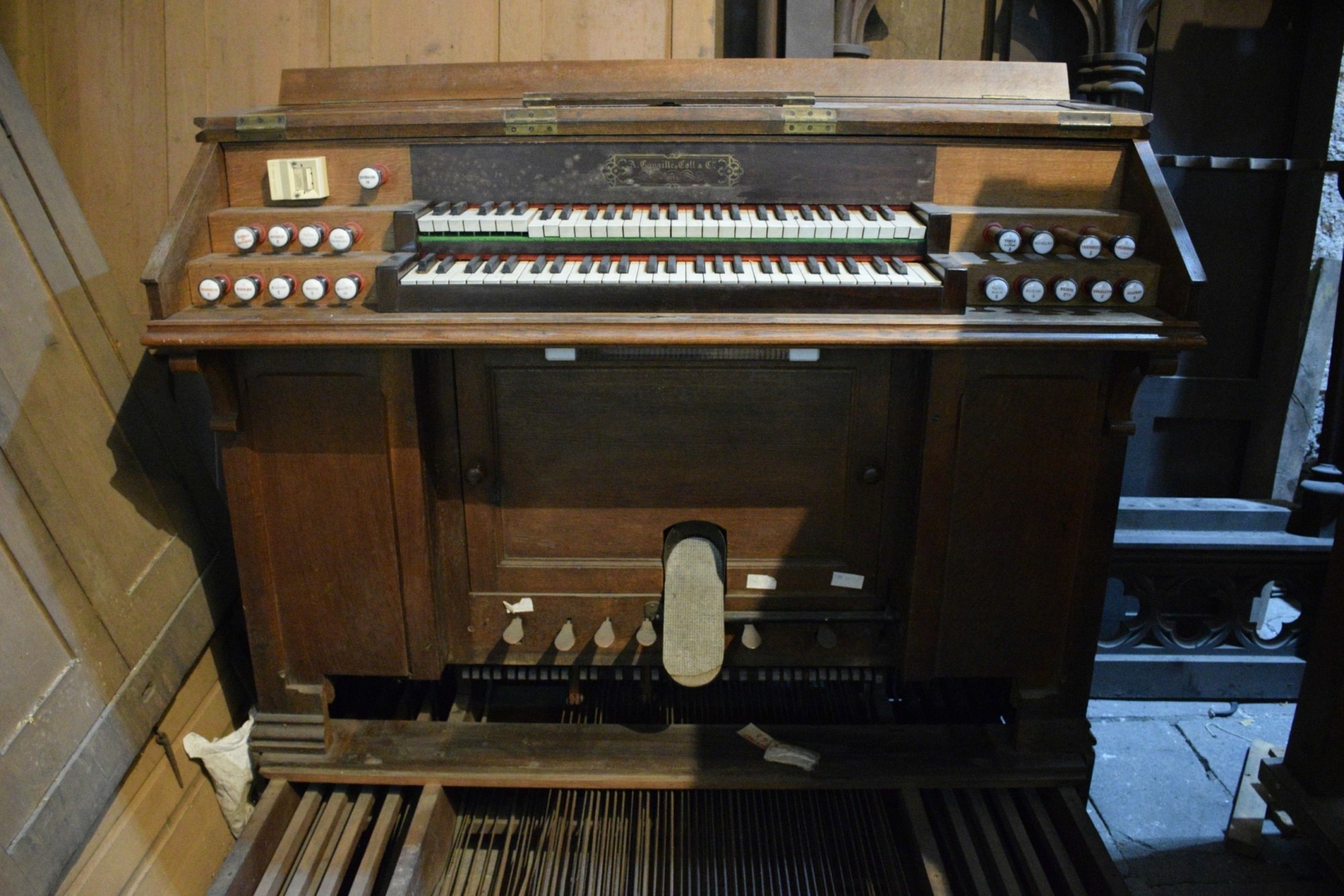 Restauration de l’orgue de l’église Sainte-Croix