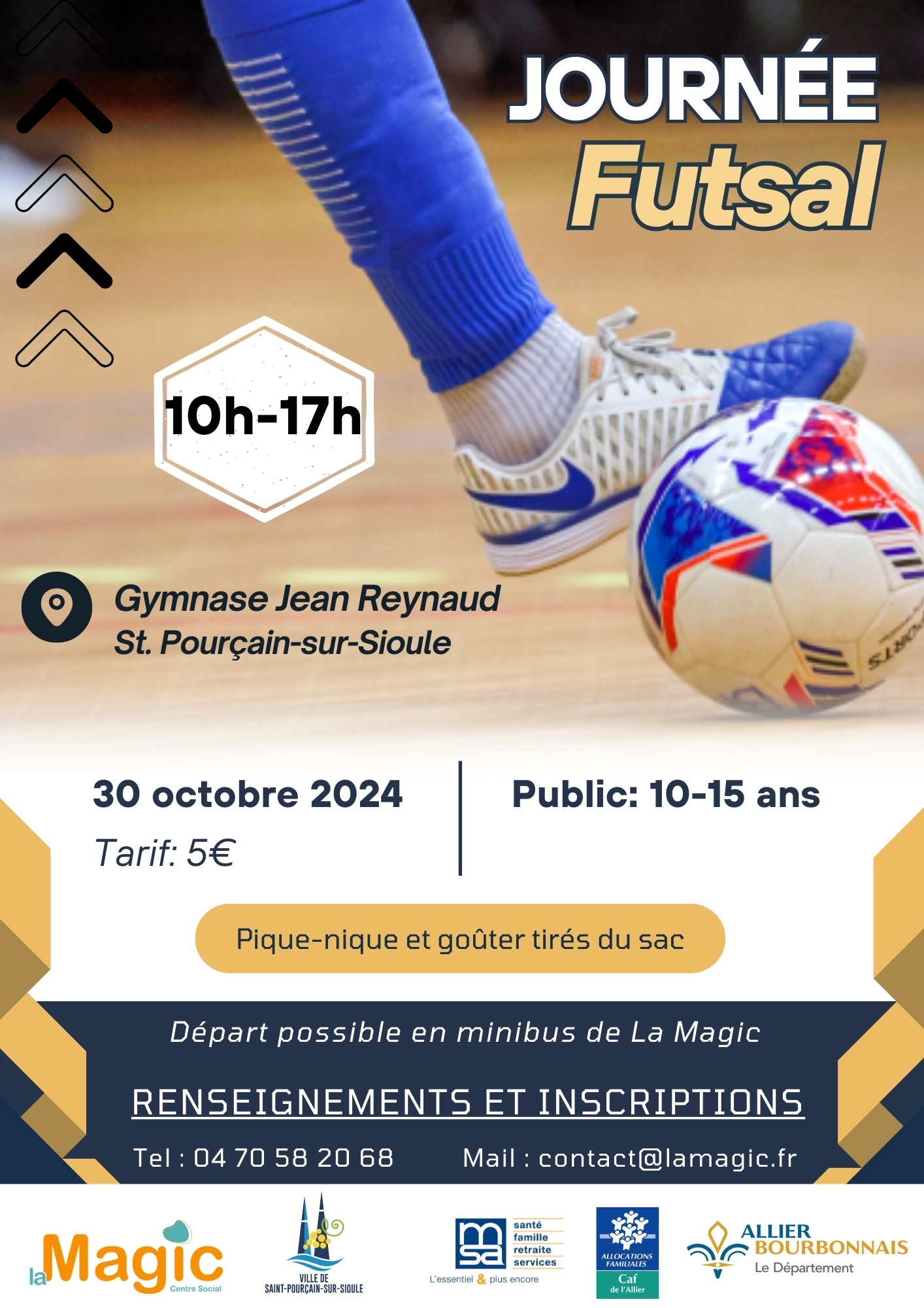 Journée Futsal de La Magic