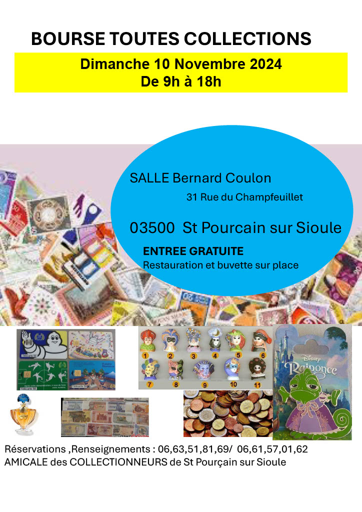 Bourse toutes collections