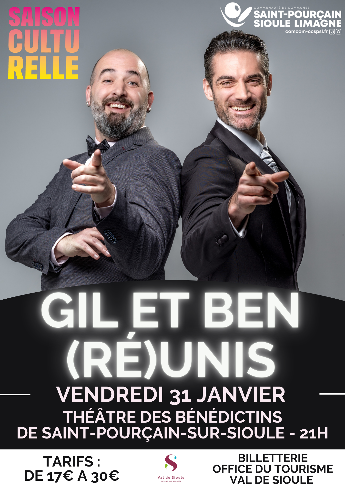 Spectacle « Gil et Ben (ré)unis »