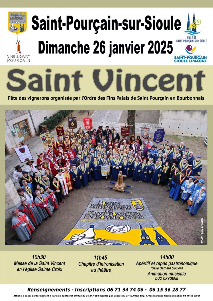 Fête de la Saint-Vincent 2025