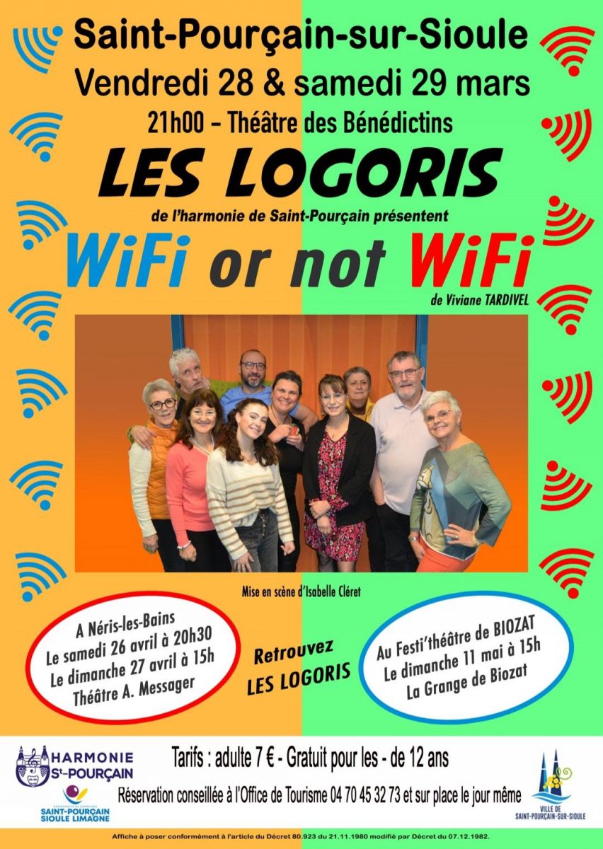 Spectacle « Wifi or not Wifi » des Logoris