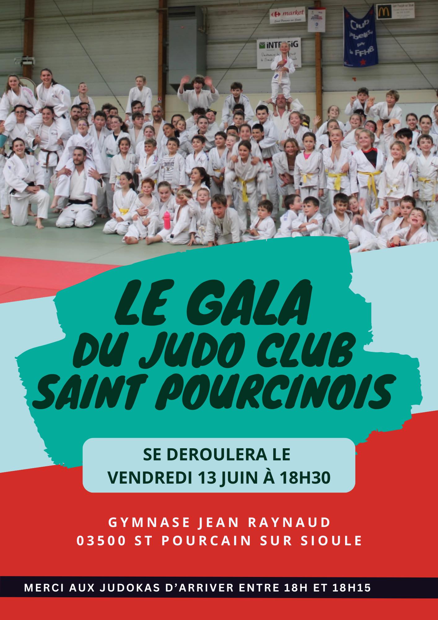 Gala du Judo Club Saint-Pourcinois