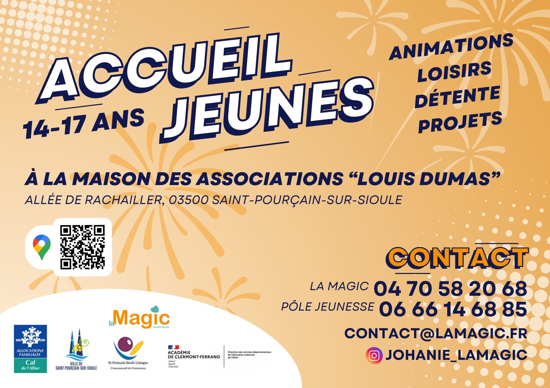 Programmation estivale de l’Accueil Jeunes de La Magic