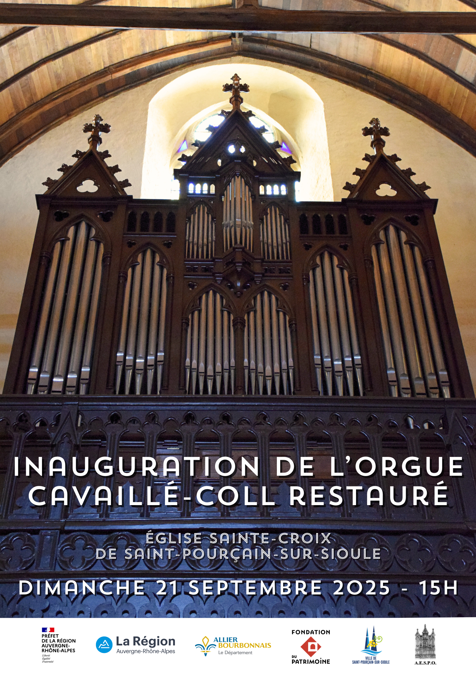 Inauguration de l’orgue Cavaillé-Coll restauré