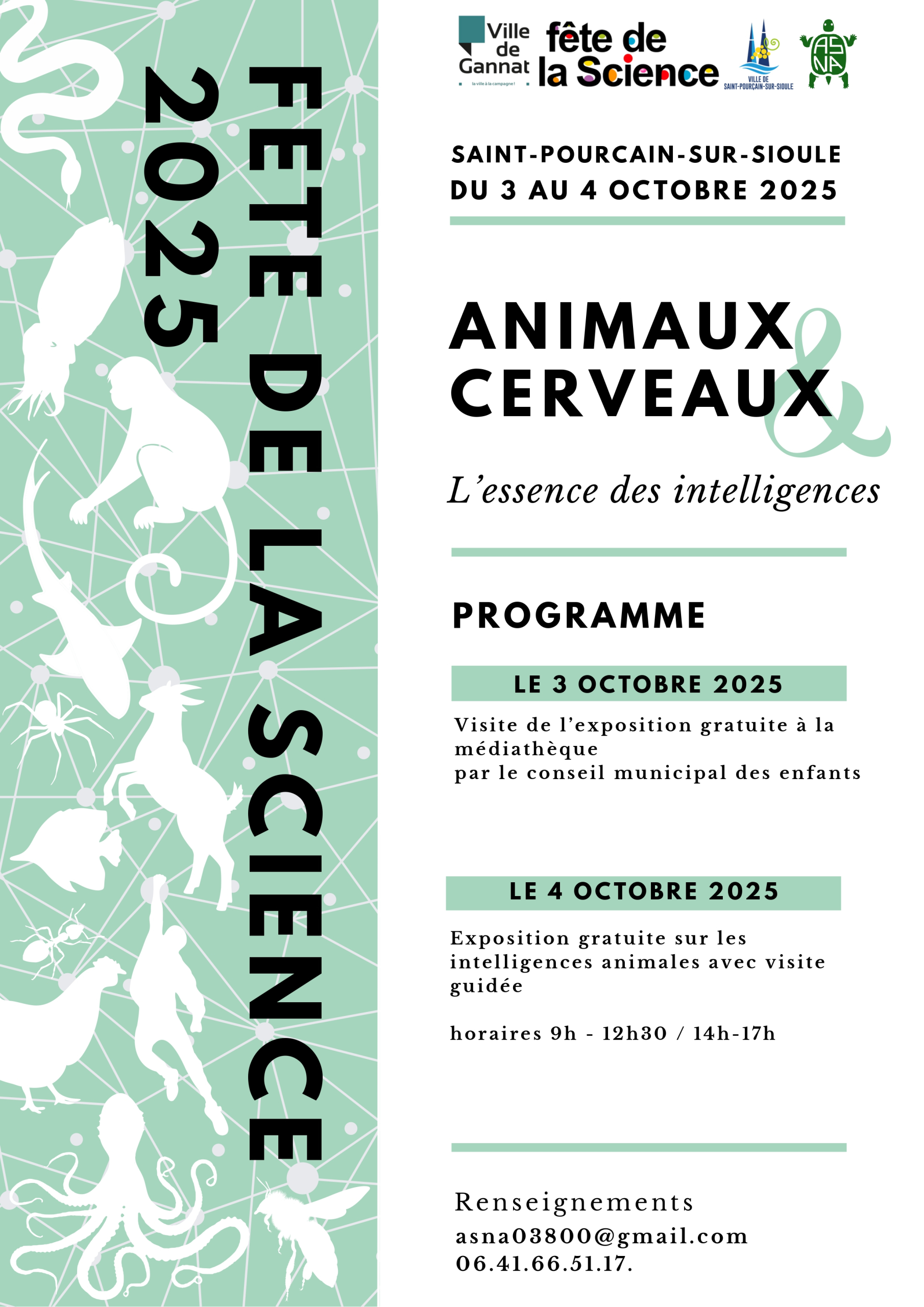Exposition « Animaux et Cerveaux : l’essence des intelligences »