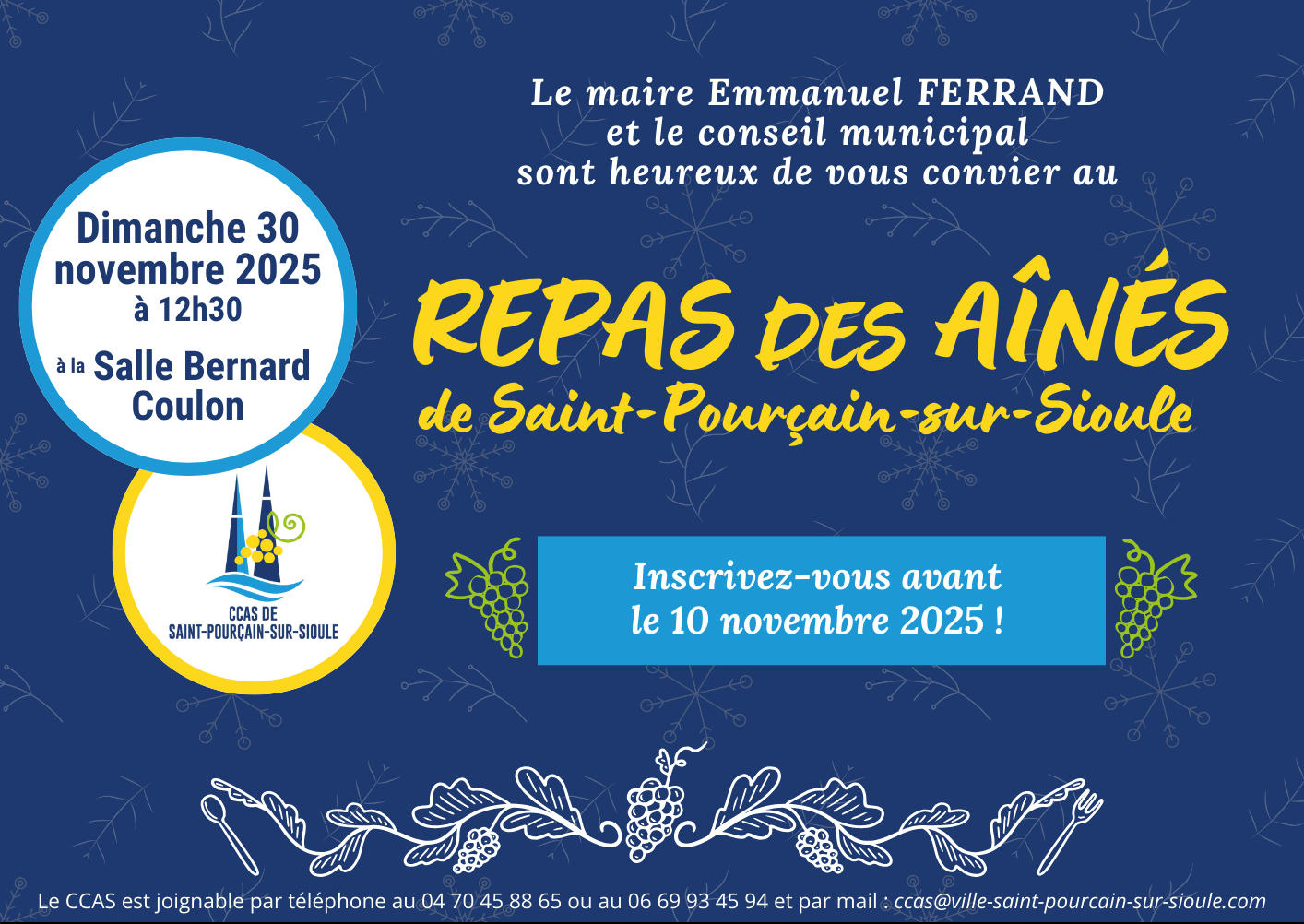 Repas des aînés 2025