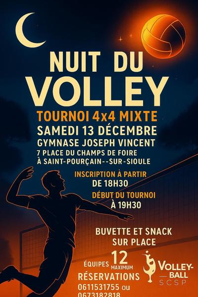 Nuit du volley du SCSP Volley-Ball