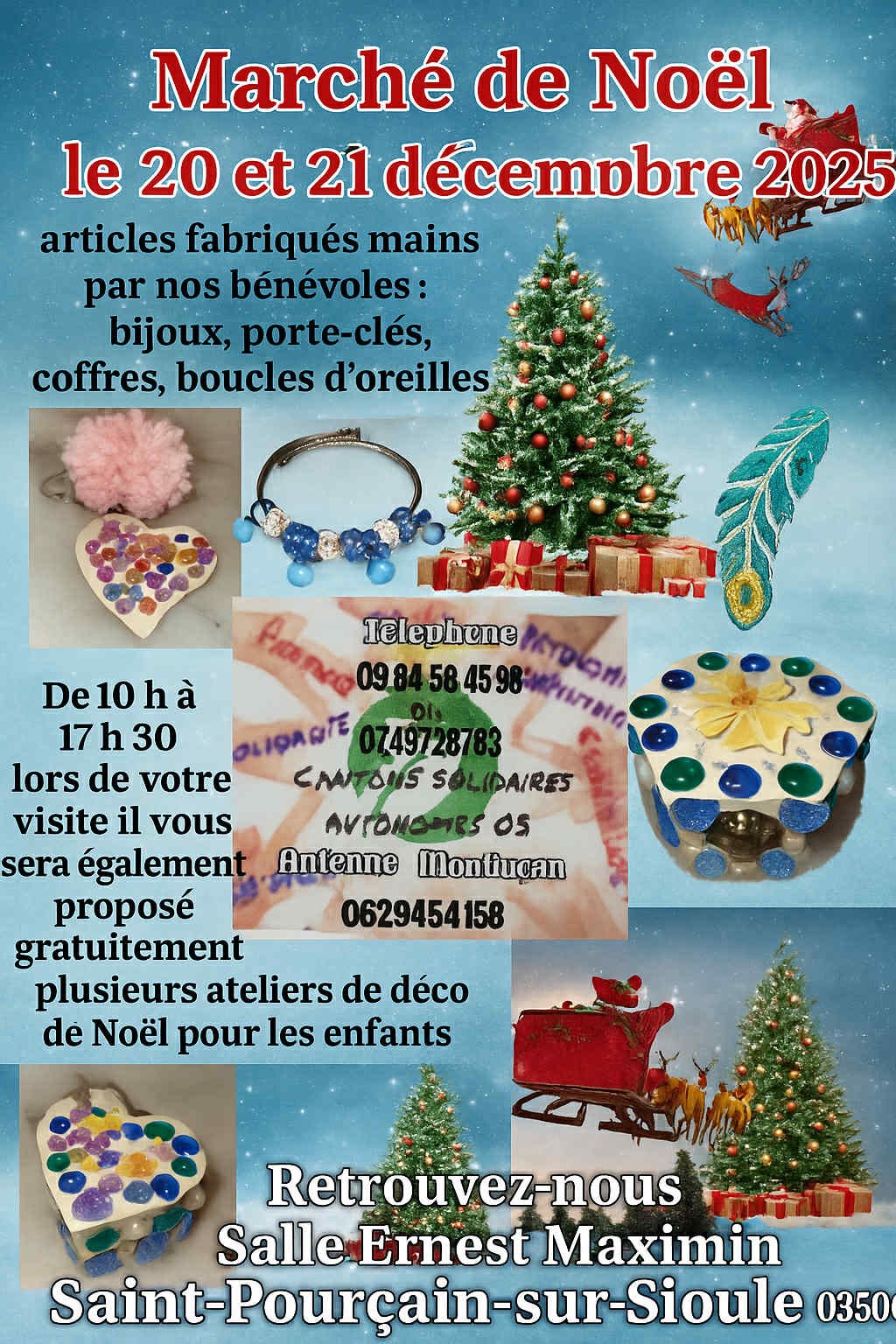 Marché de Noël de Cantons Solidaires Autonomes 03