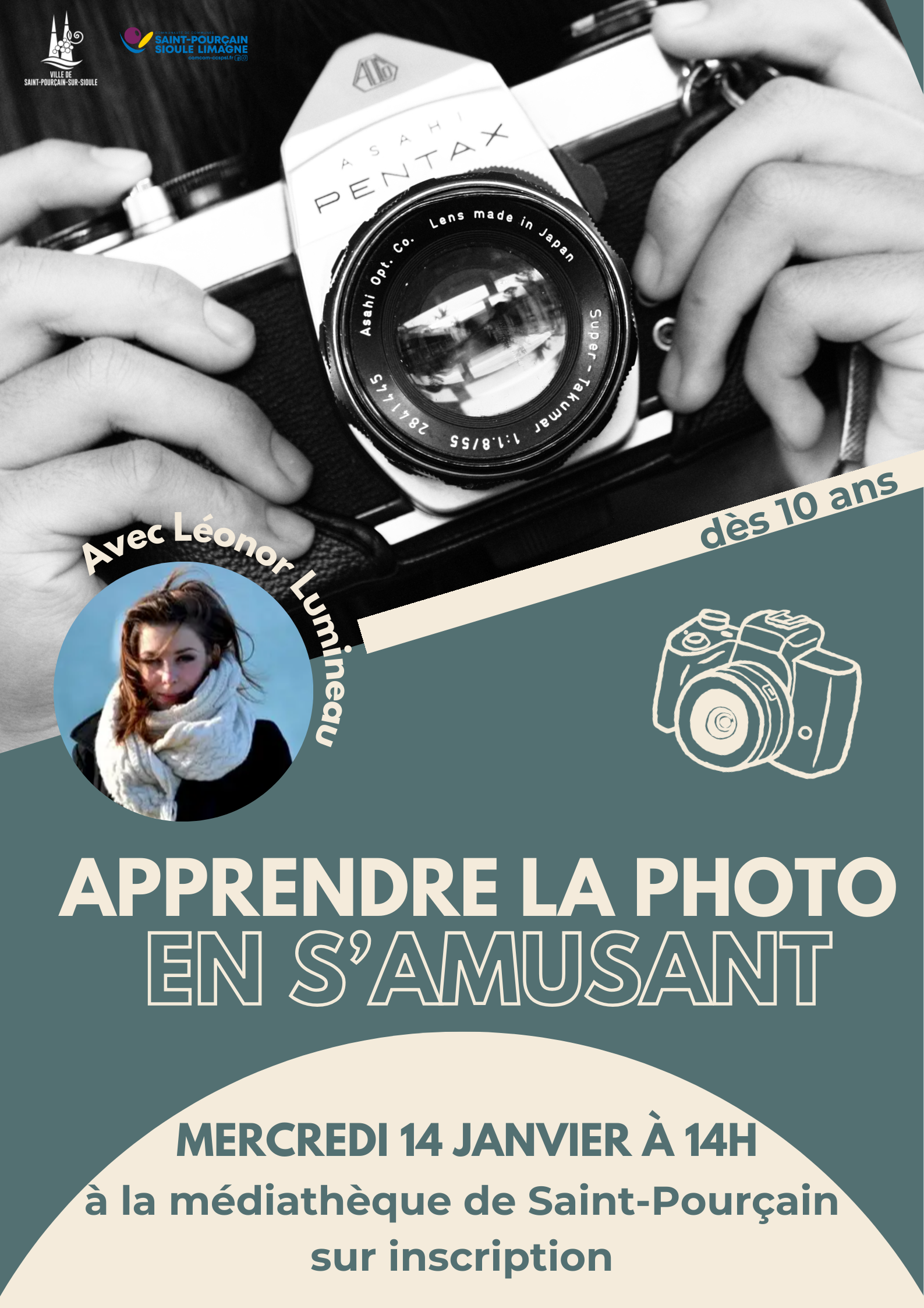 Atelier photo à la Médiathèque