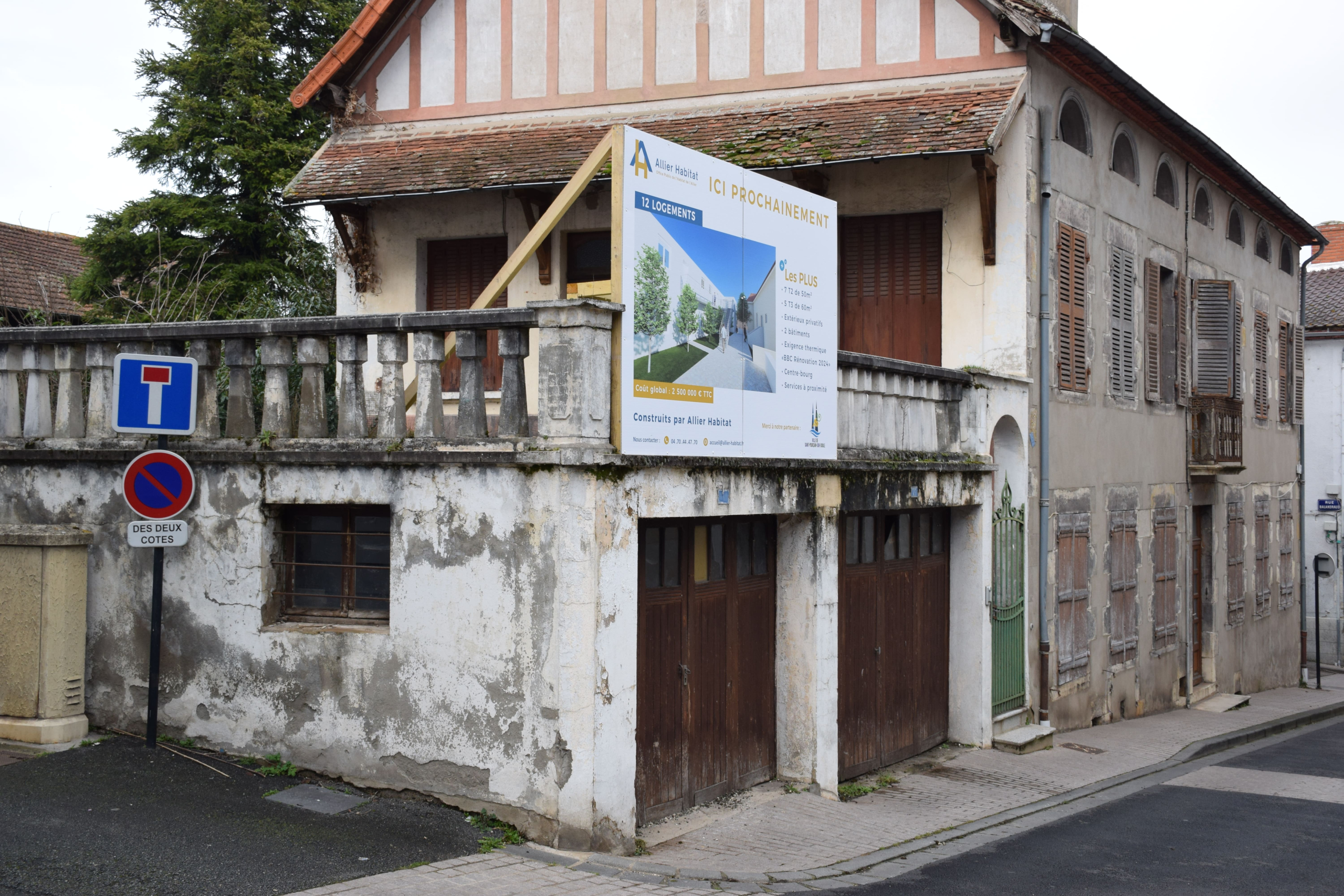 Création de logements rue Albert 1er