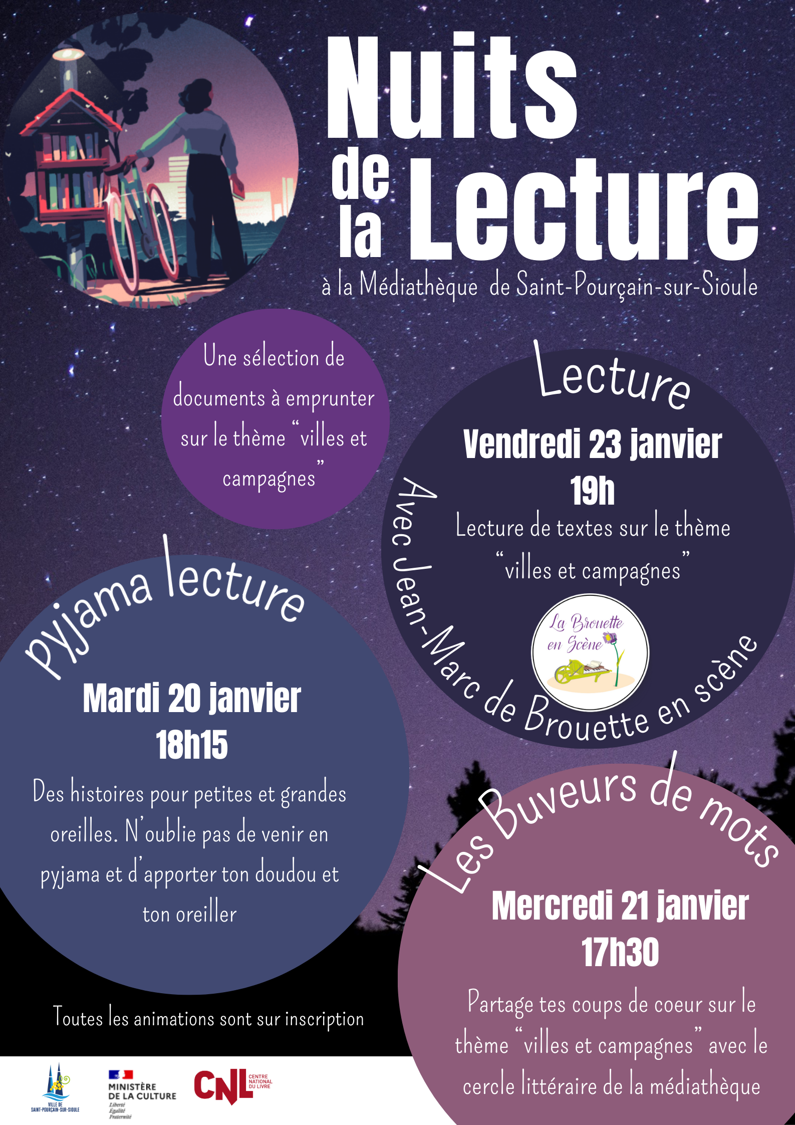 Nuits de la lecture 2026