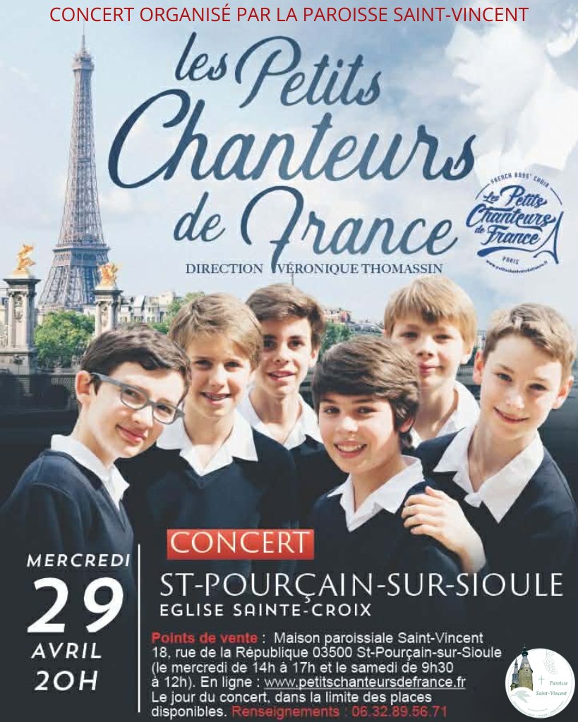 Concert des Petits Chanteurs de France
