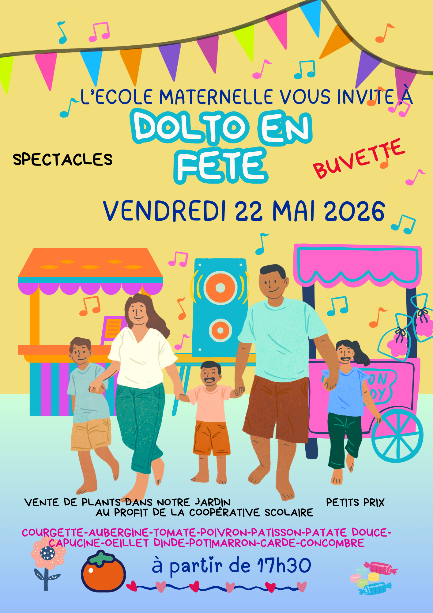 Fête de l&rsquo;école Dolto