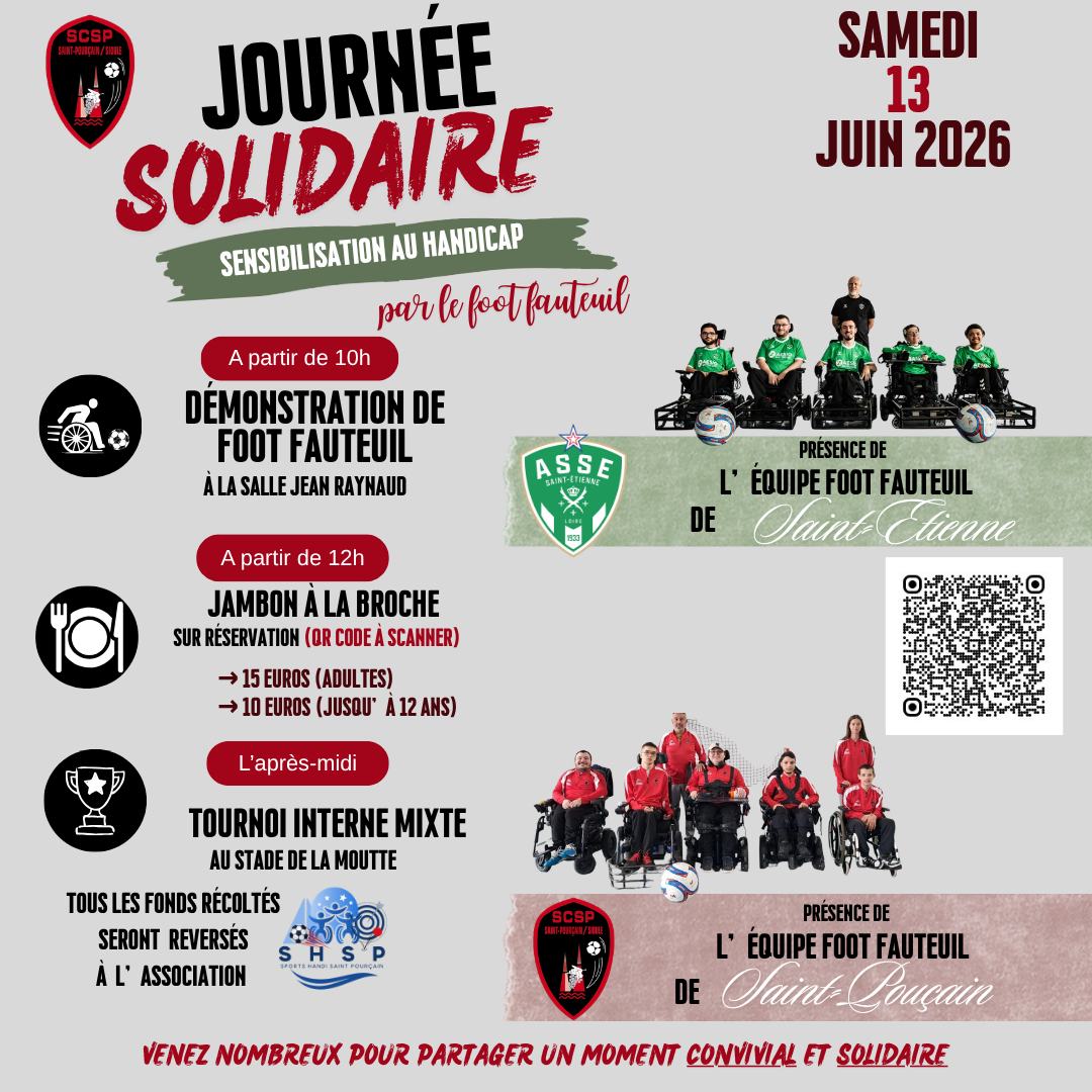 Journée solidaire du SCSP Football