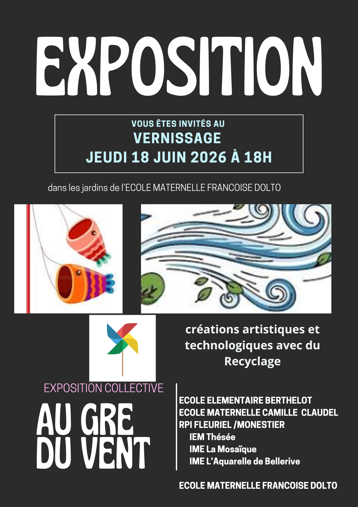 Exposition « Au gré du vent »