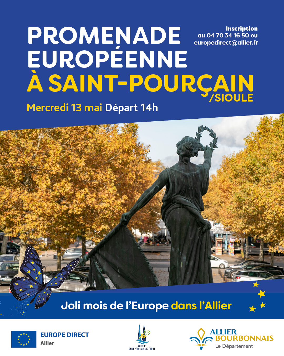 Promenade européenne à Saint-Pourçain