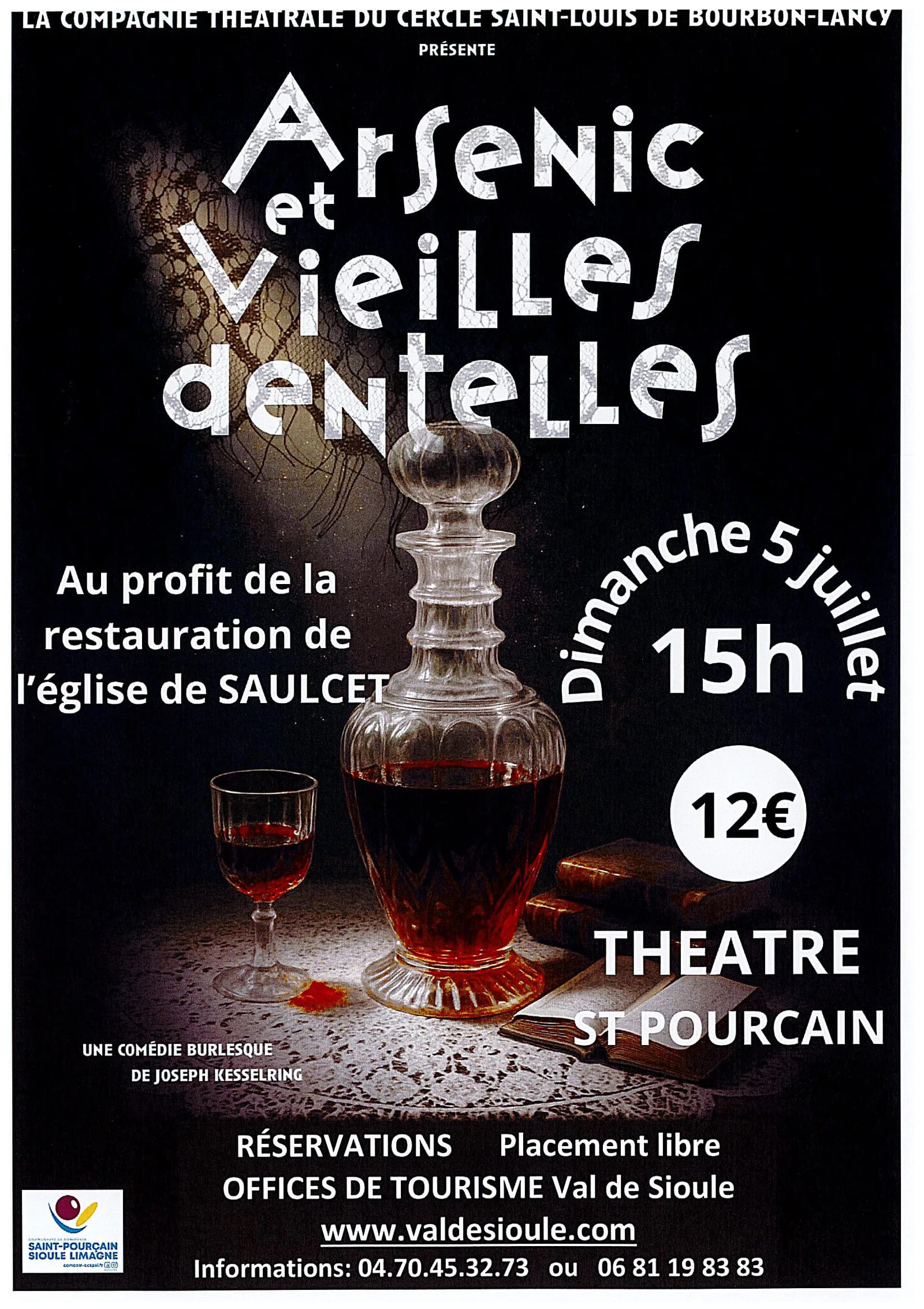 Pièce de théâtre « Arsenic et Vieilles Dentelles »