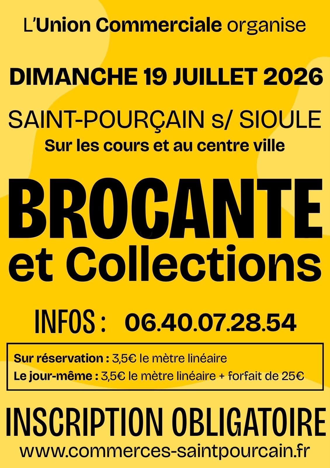 Brocante de Saint-Pourçain Commerces