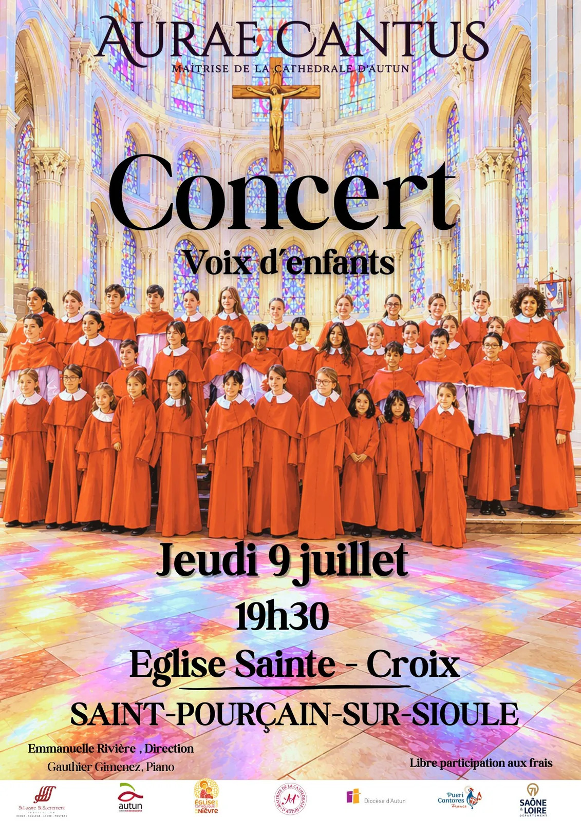 Concert du chœur Aurae Cantus