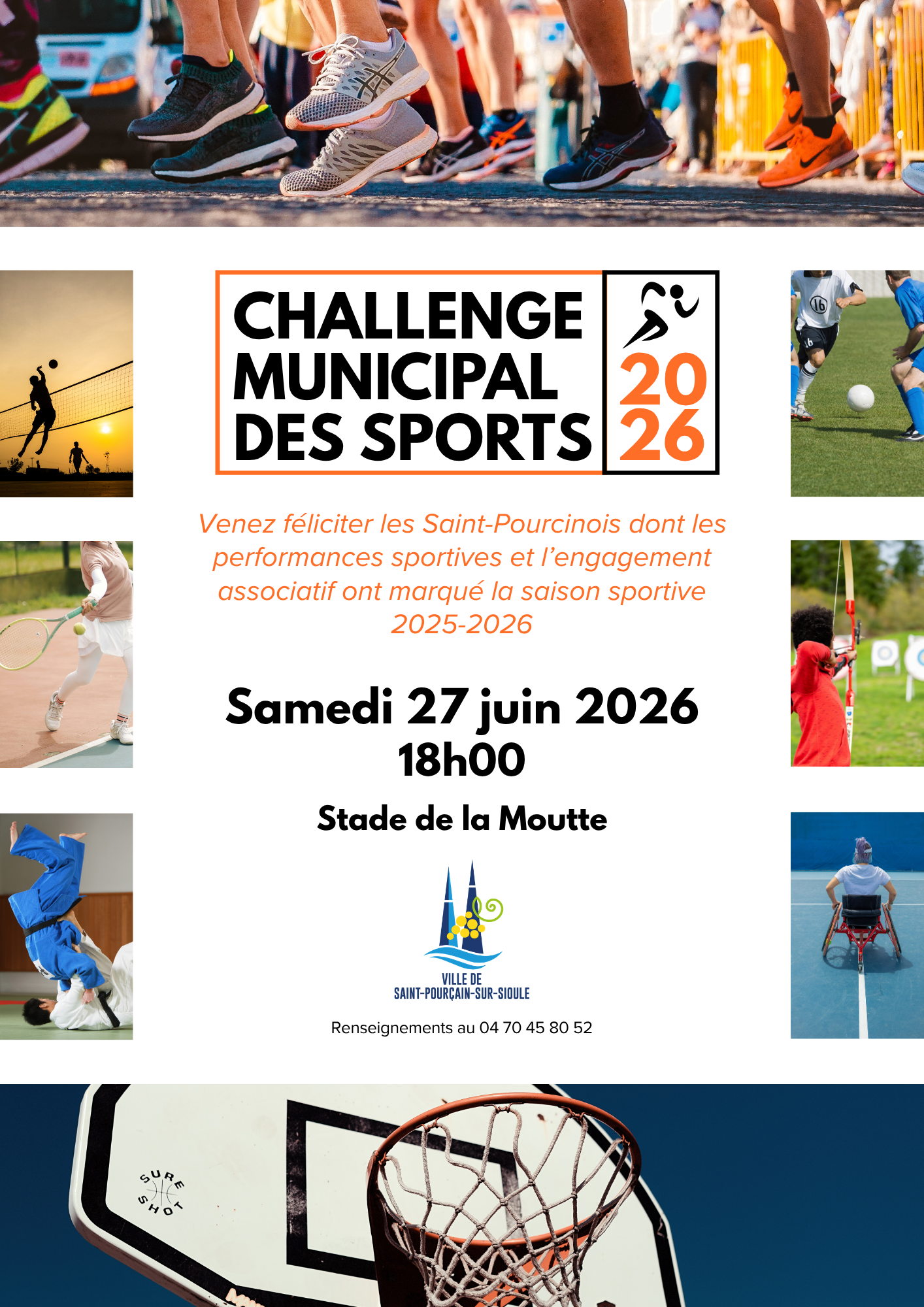 Challenge municipal des sports 2026