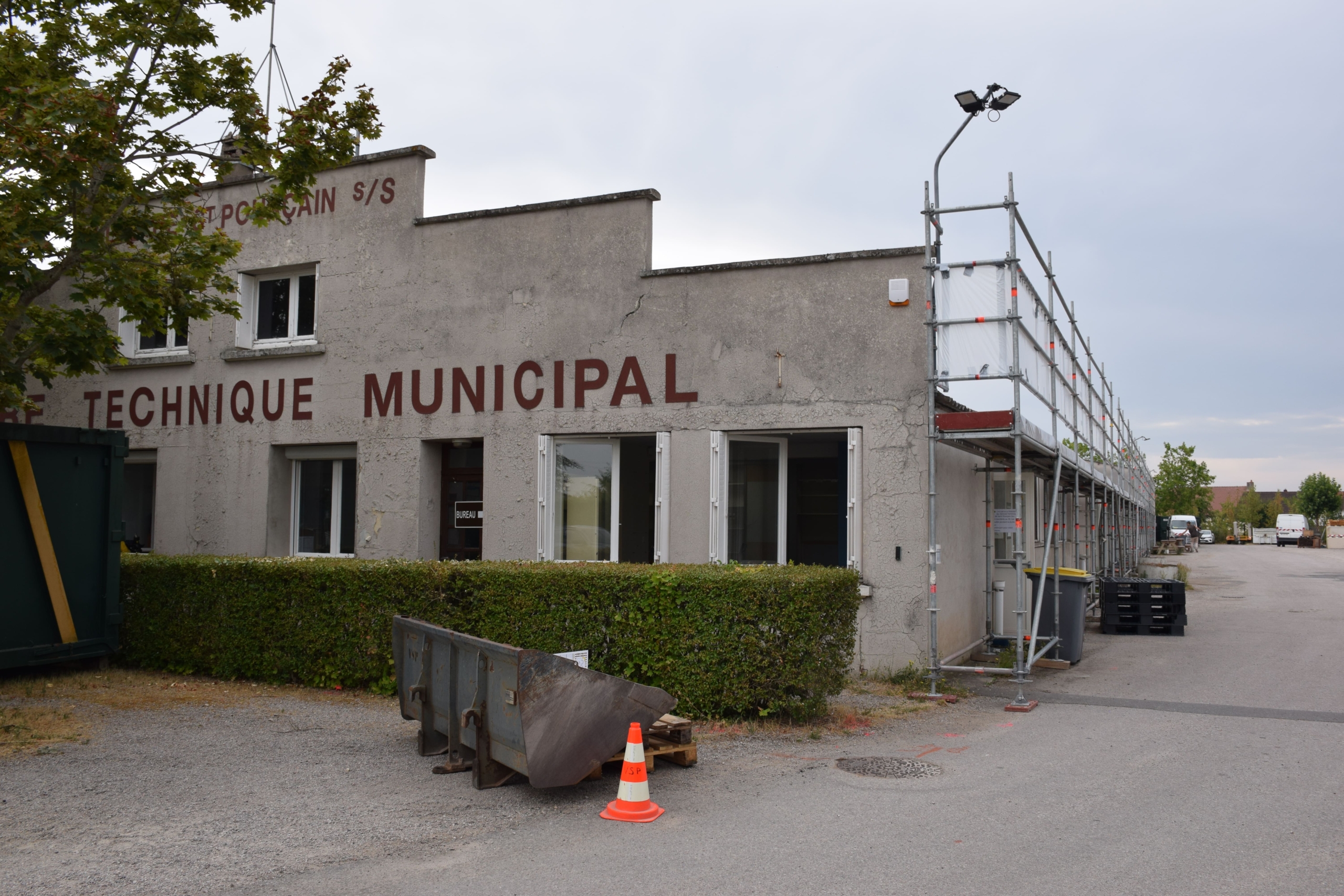 Toiture photovoltaïque du centre technique municipal