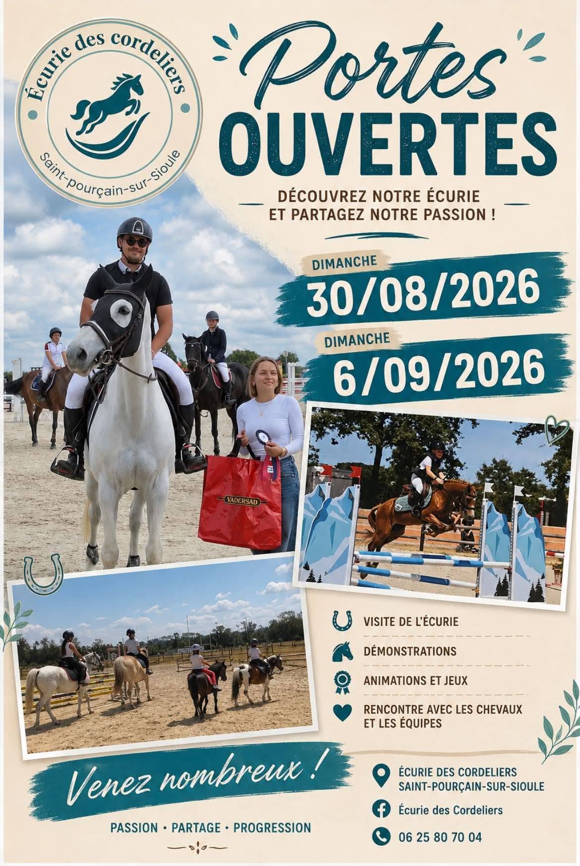 Journées portes ouvertes de l&rsquo;écurie des Cordeliers