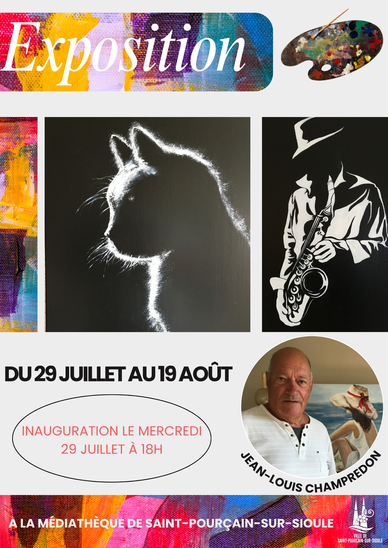 Exposition de Jean-Louis Champredon