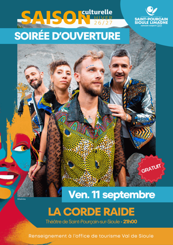 Soirée d&rsquo;ouverture de la saison culturelle 2026/2027