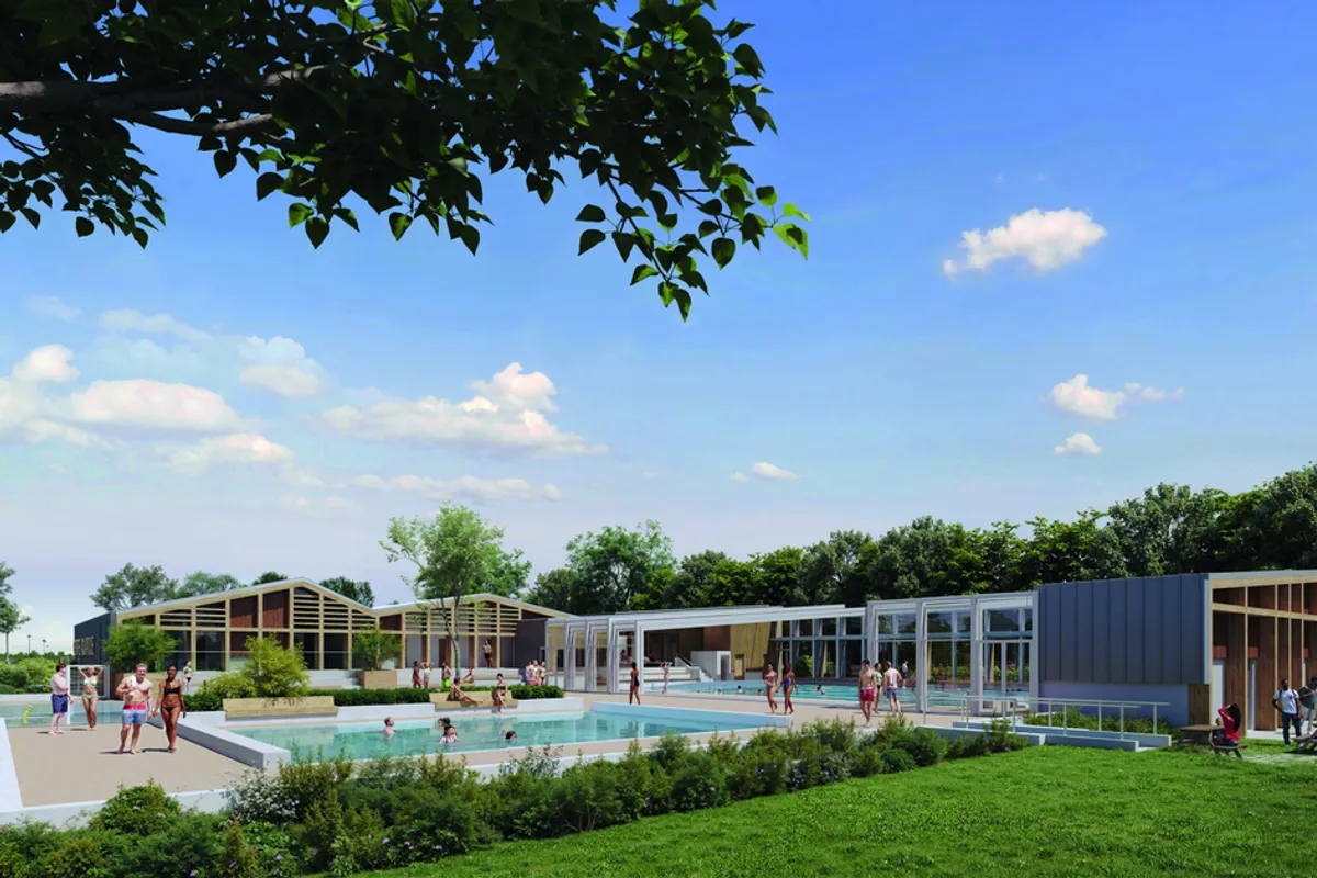 Rénovation et couverture de la piscine de la Moutte