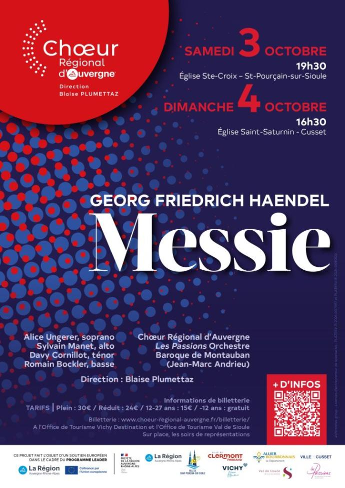 Messie de Haendel par le Chœur Régional d&rsquo;Auvergne