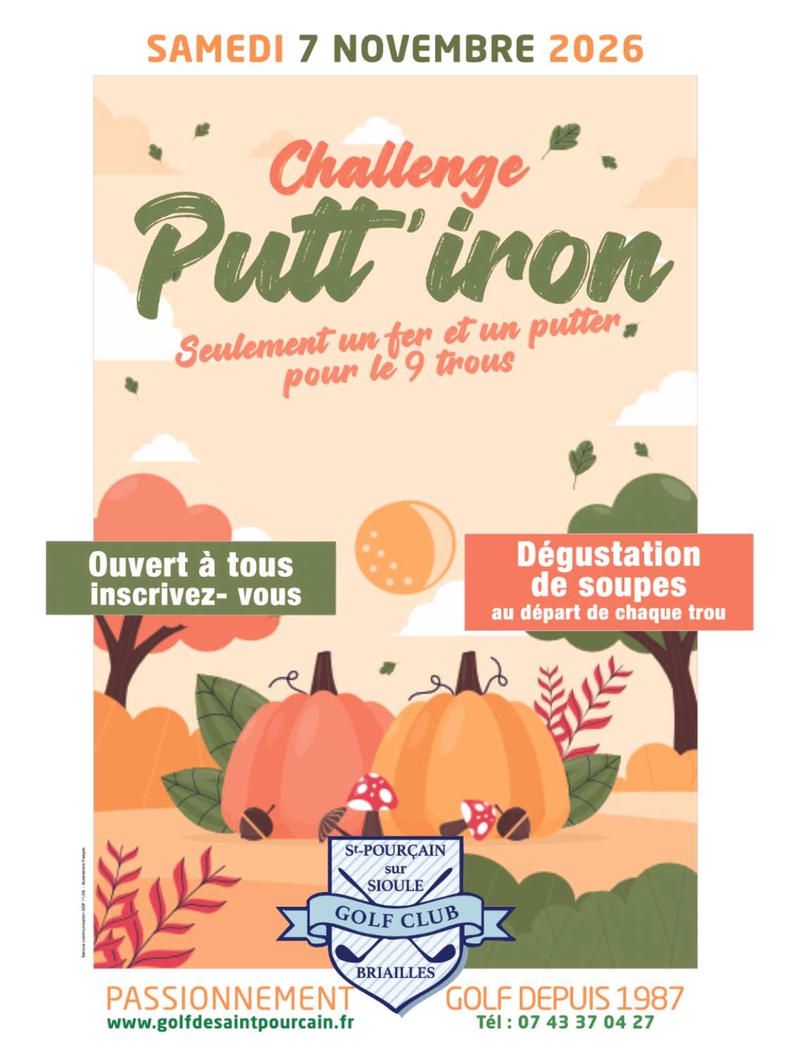 Challenge Putt&rsquo;iron du Golf de Saint-Pourçain Briailles